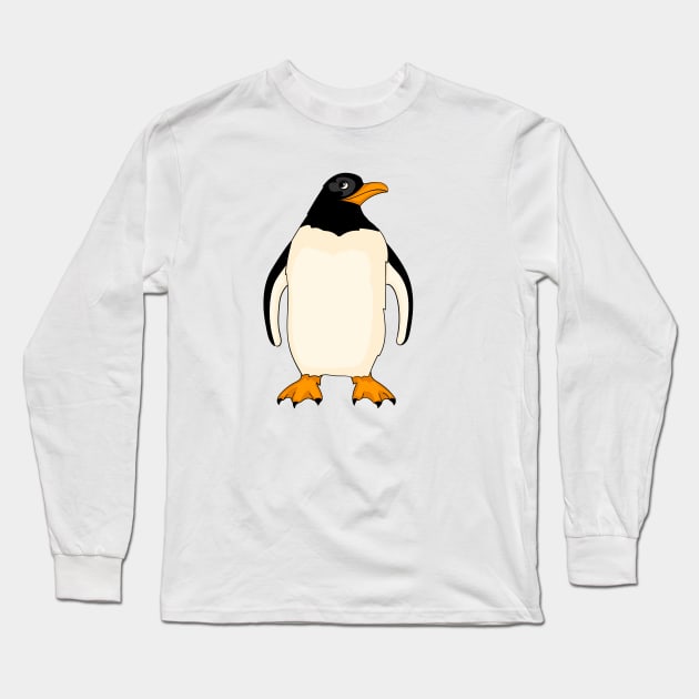 penguin Long Sleeve T-Shirt by lisenok